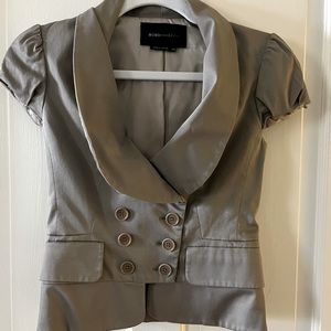 bcbgmaxazria Sateen Blazer | XXS